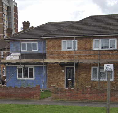 before and after rendered house Quality Render Specialists Basildon