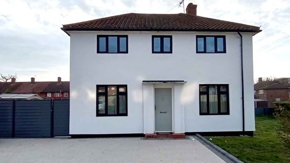 A rendered house by Quality Render Specialists