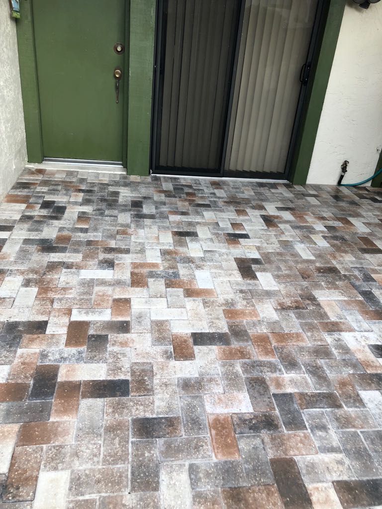 Paver patio installation | GCT Pavers