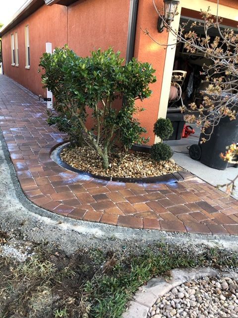 Paver walkway installation | GCT Pavers