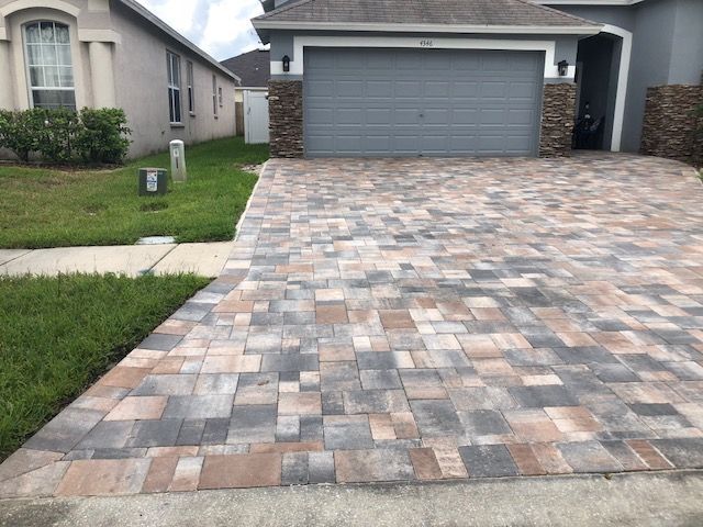 Paver driveway installation | GCT Pavers