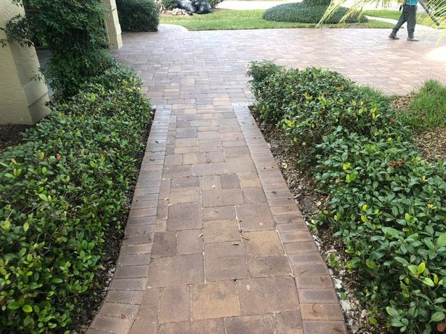 Paver walkway installation | GCT Pavers