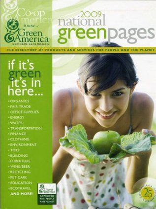 The cover of the 2009 national greenpage magazine