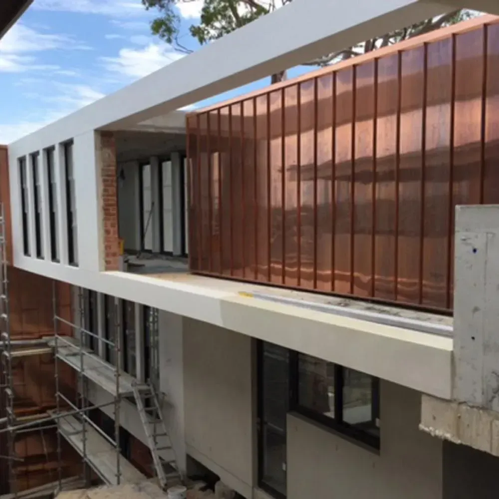 Copper Cladding 3 — Rhythm Roofing in North Boambee Valley, NSW