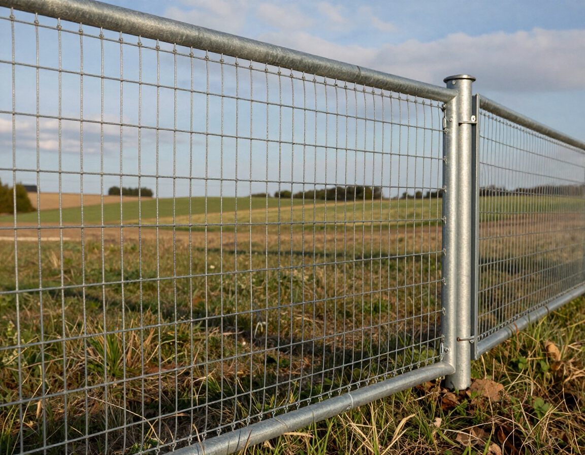 Chain mesh fencing