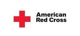 The american red cross logo is shown on a white background.
