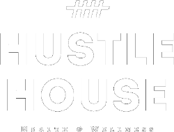 logo for Hustle House Health & Wellness gym and wellness center in Woodstock, GA