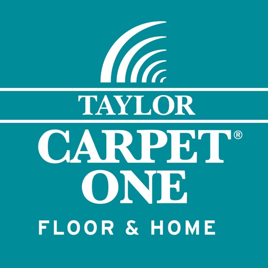 Taylor Carpet One Floor & Home logo on teal background