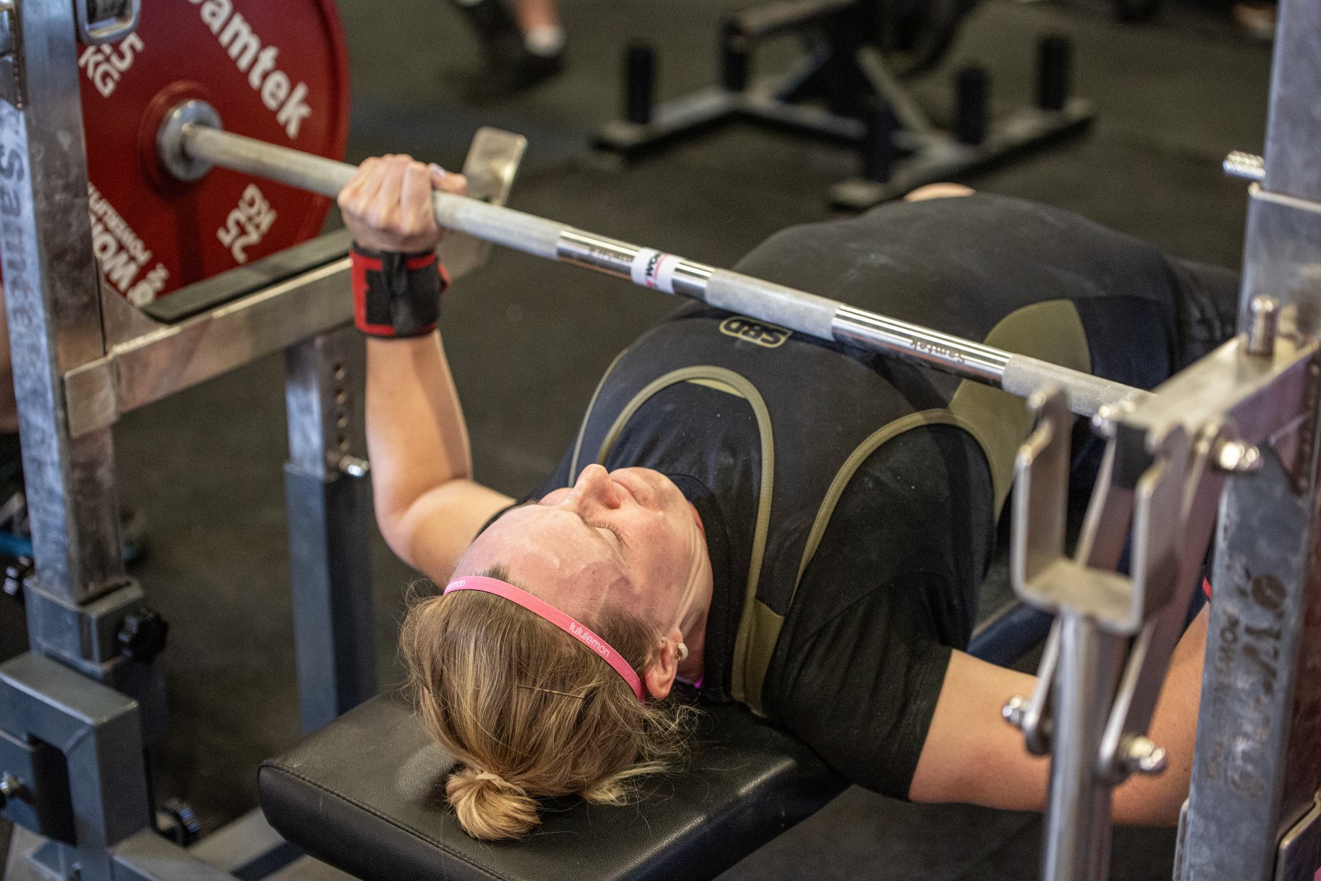 Shoulder pain with bench press, push ups, and tricep dips