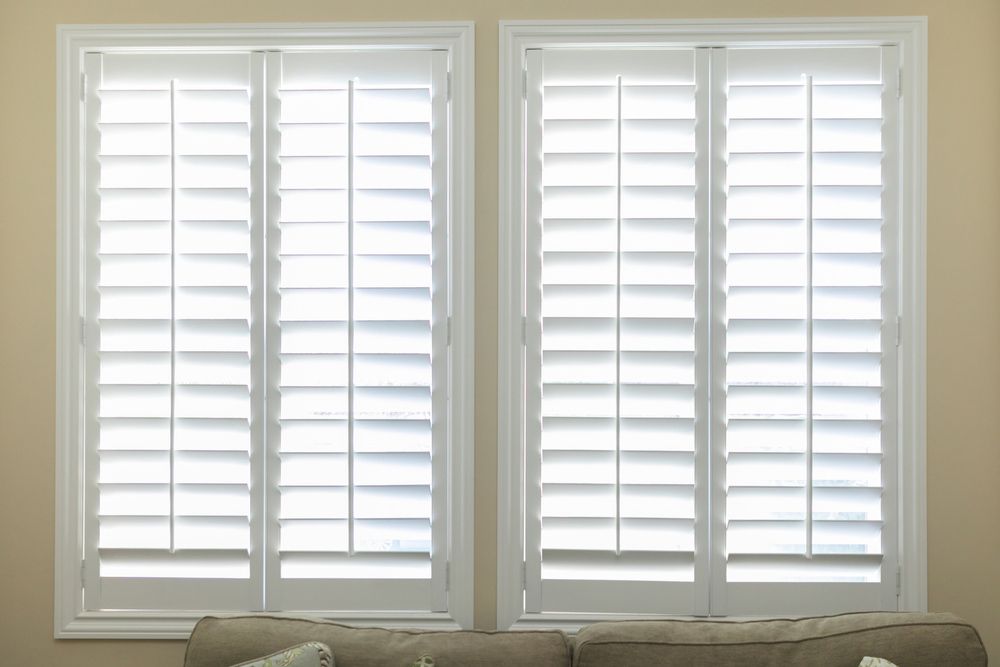 A White Internal Window Shutters