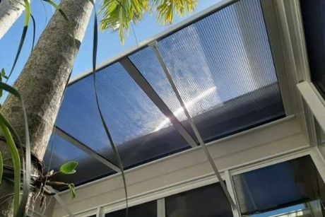Awnings installed on a Mackay patio