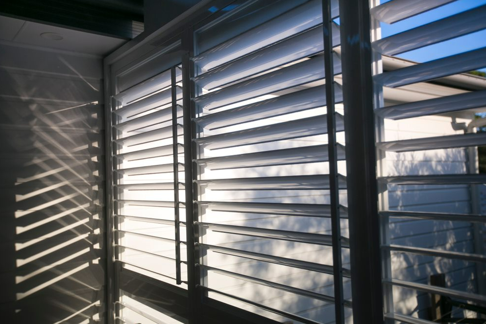 Window With Plantation Shutter