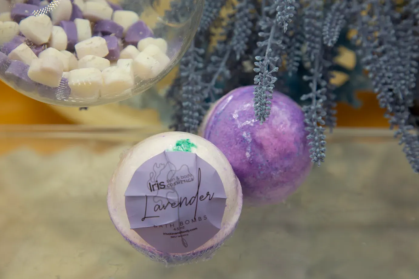 Lavender Bath bomb