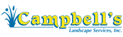 A logo for campbell 's landscape services inc.