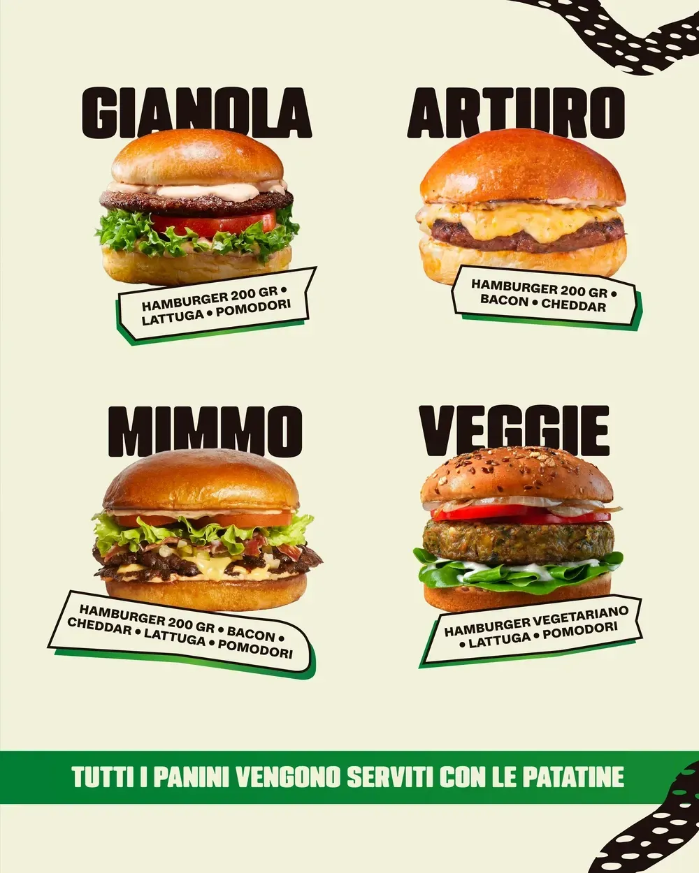 MENU HABURGERIA