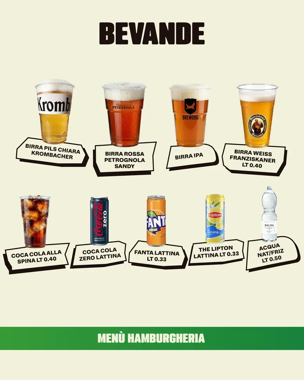 MENU HAMBURGHERIA