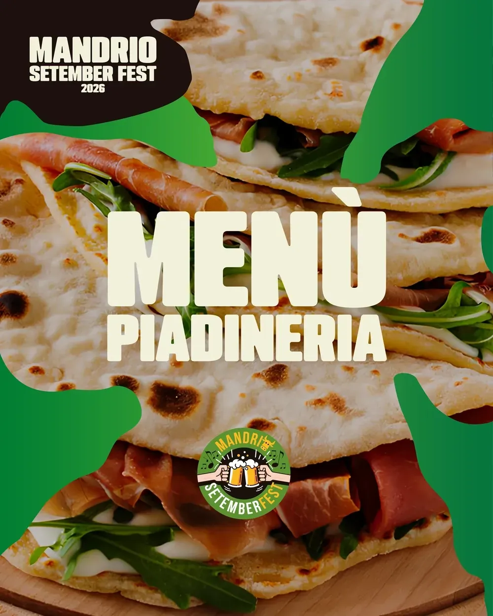 MENU PIADINERIA