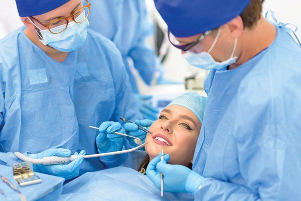 Female Patient on Dental Clinic — Albuquerque, NM — New Mexico Endodontic Specialists