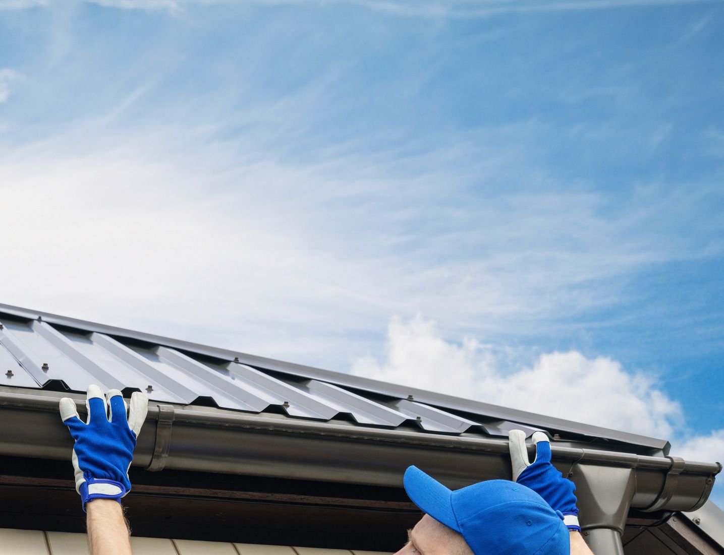 Placing Gutter — Douglasville, GA — Tippens Gutter Services