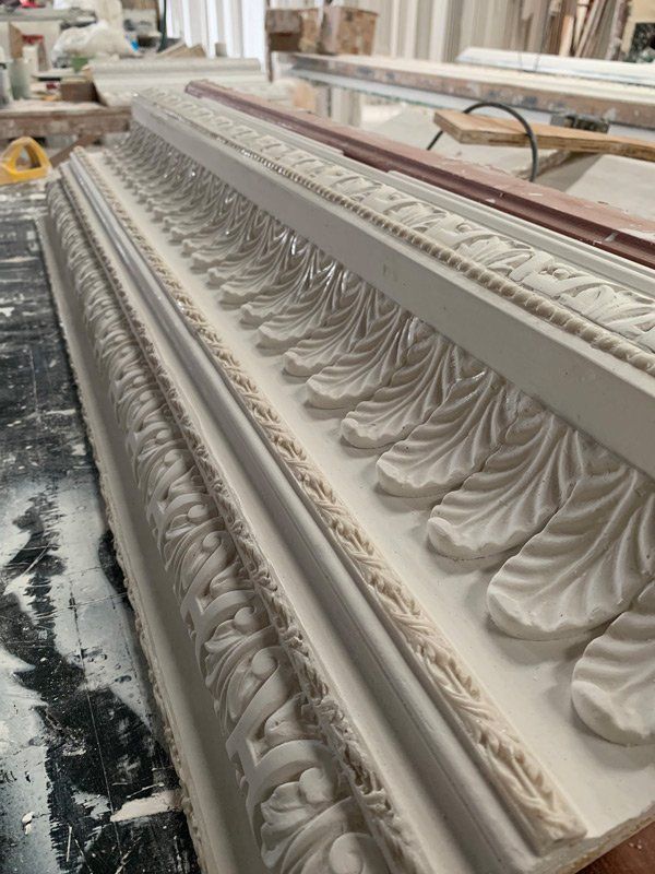 Leaf Cornice Design — Custom Cornices in Logan Village, QLD