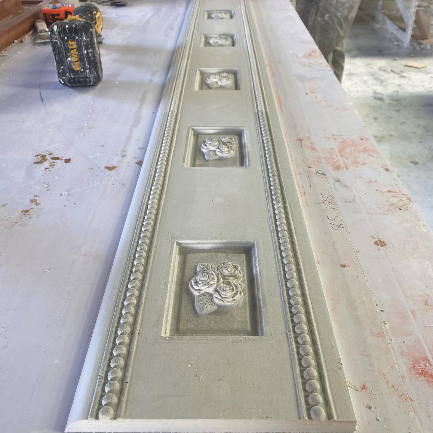Floral Recessed Frieze — Custom Cornices in Logan Village, QLD