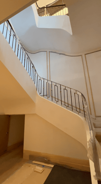 Interior Stair Wall Design — Custom Cornices in Logan Village, QLD