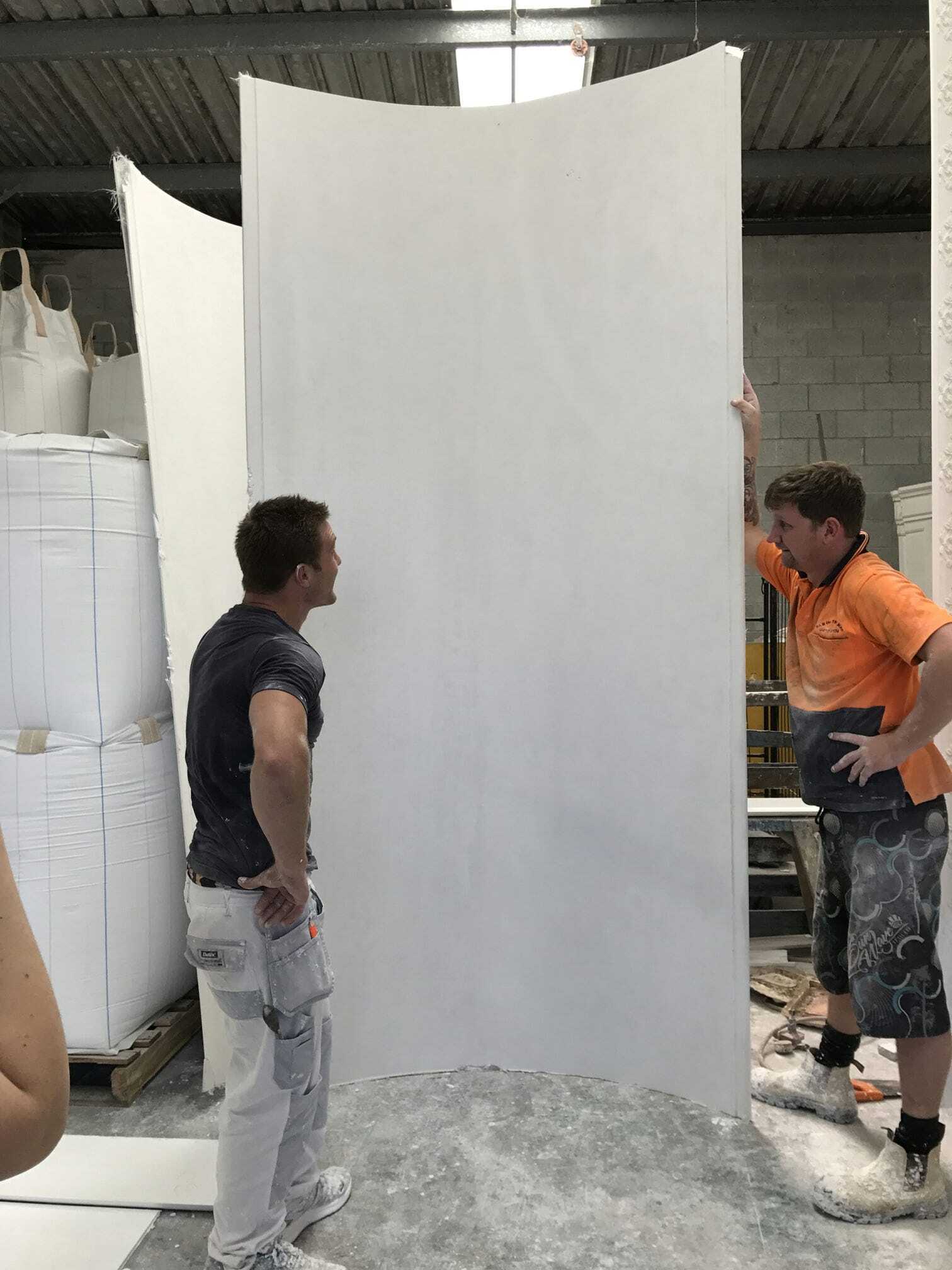 Custom Curved Walls Planning — Custom Cornices in Logan Village, QLD