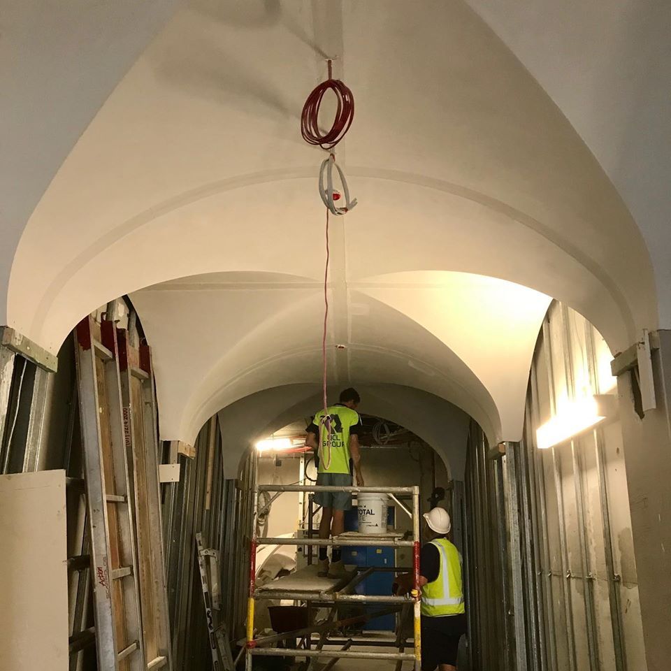 LeBain Apartments Vaulted Ceiling — Manufacturing Cornices in Logan Village, QLD