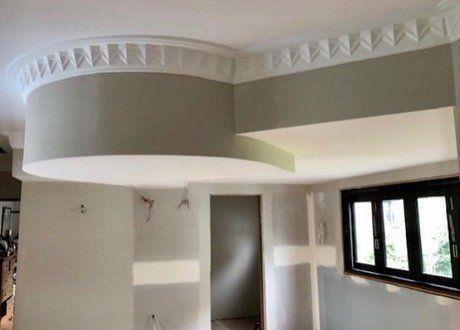 C57 Curved Cornice Design — Custom Cornices in Logan Village, QLD