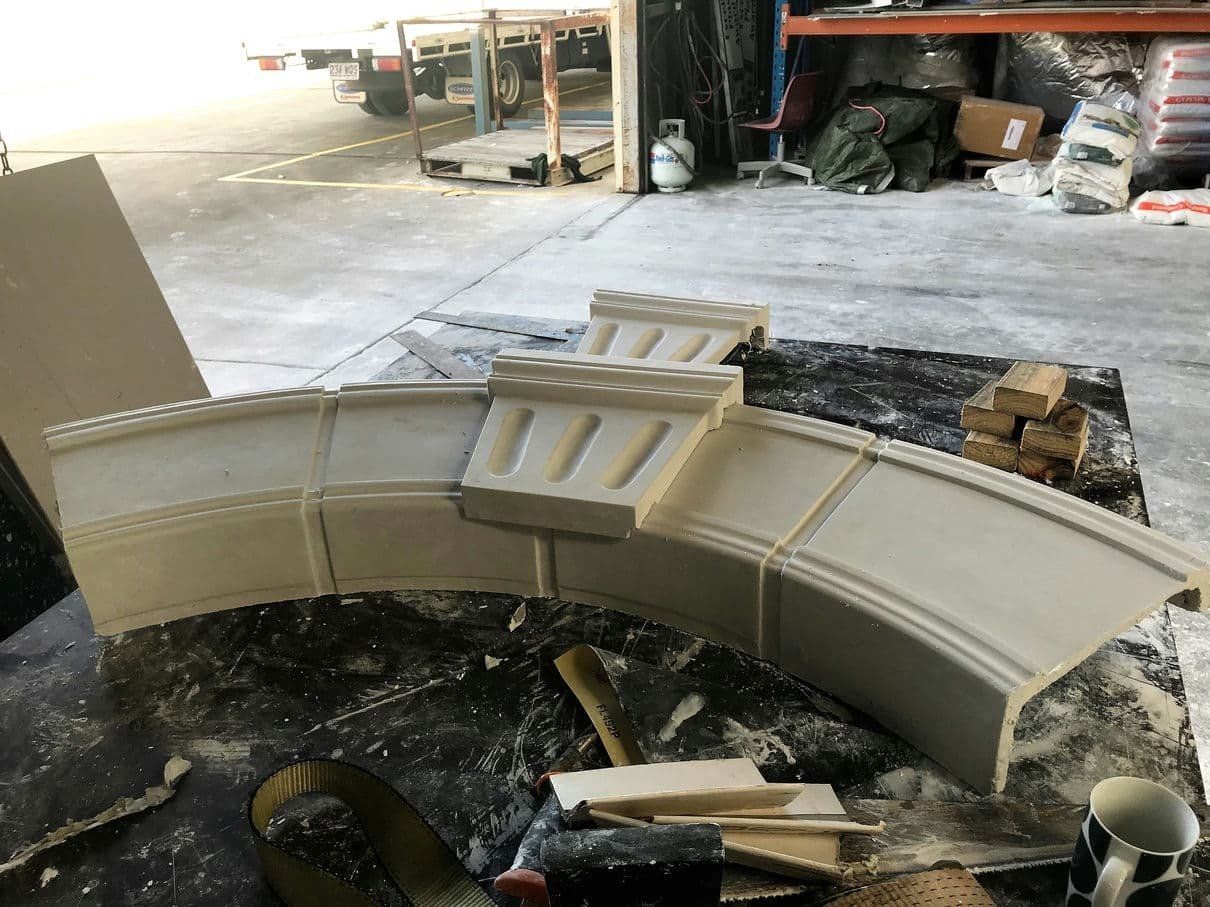 Archway Tile Look Design — Custom Cornices in Logan Village, QLD