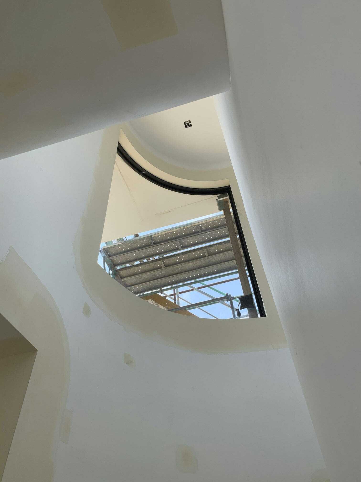 Custom Curved Walls Installation — Custom Cornices in Logan Village, QLD