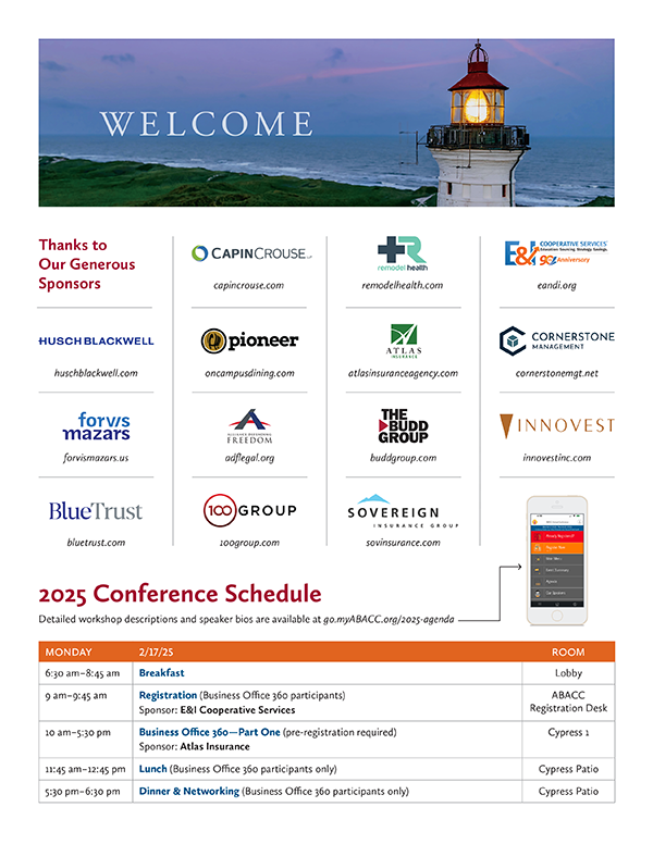 2025 ABACC Annual Conference program