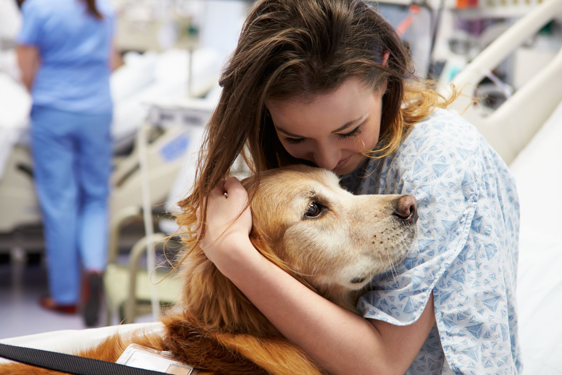Love on a Leash Therapy Dogs used for Funeral Services partnered with Hayworth Miller Funeral Homes serving the area of Forsyth County in North Carolina.