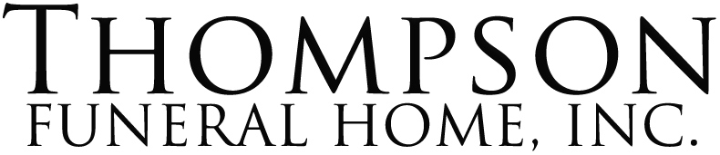 The logo for sample funeral home is shown on a white background.