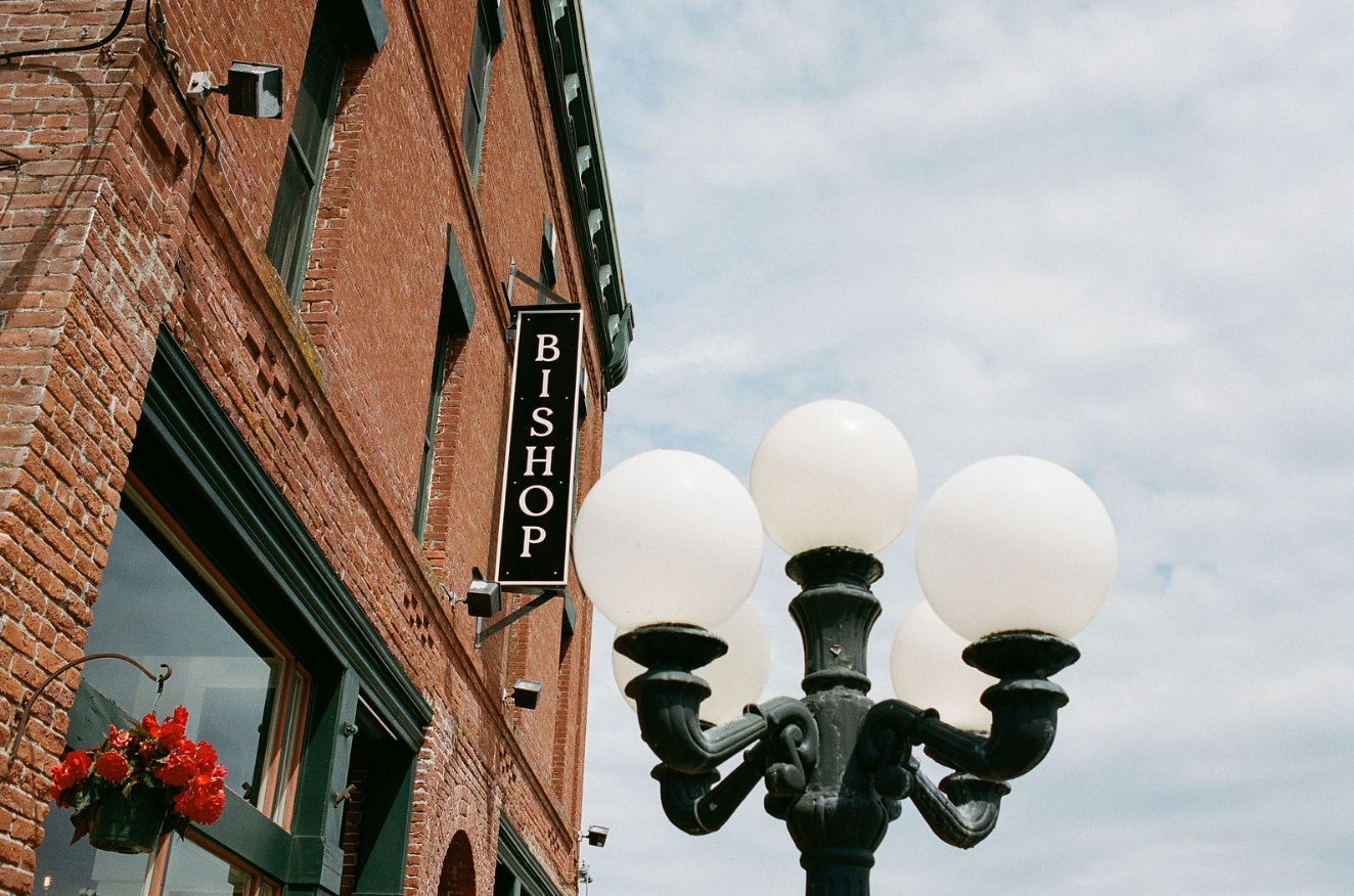 A brick building with a 