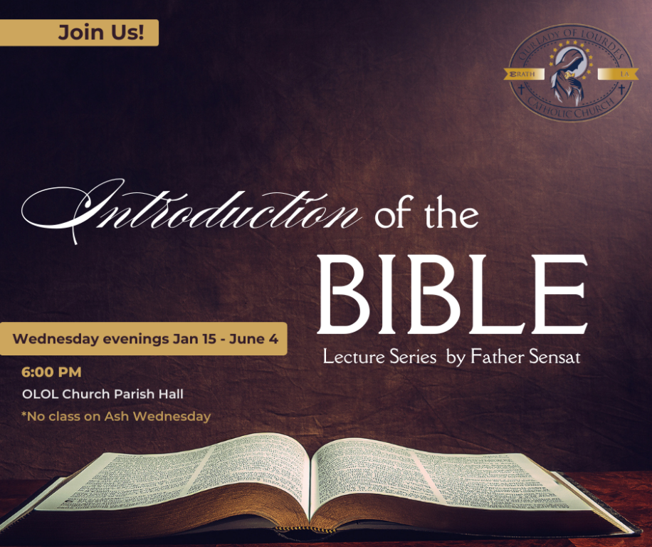 Bible Lecture Series Bible Lecture Series