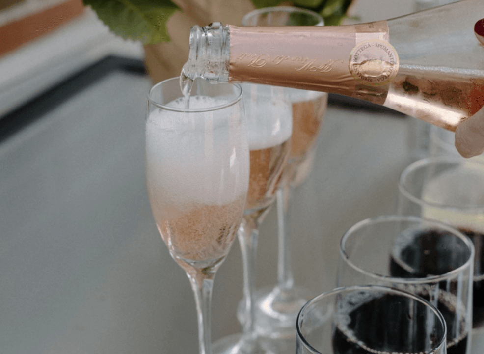 Glass of Rosé