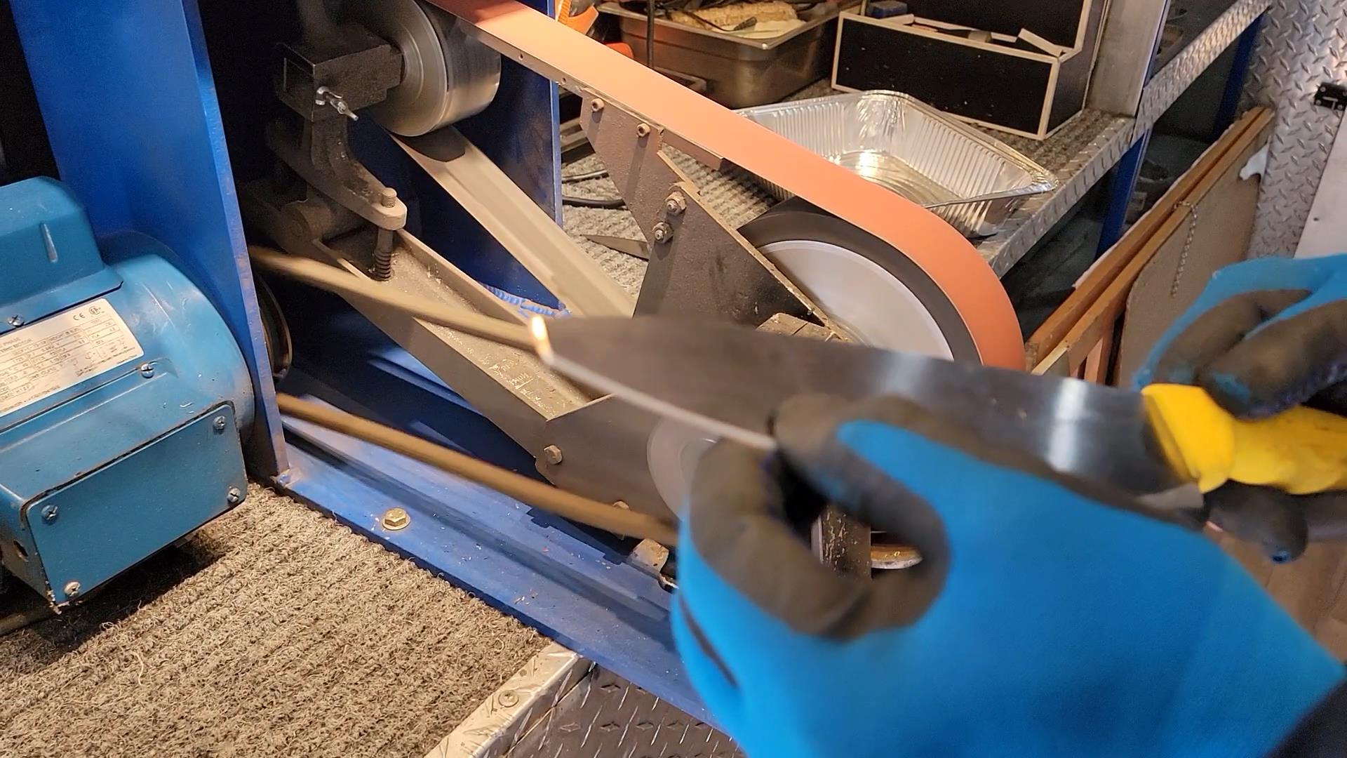 Knife Repairs Broken Tips and Chipped Blades by ProChef NY Repair Knife Tip Before