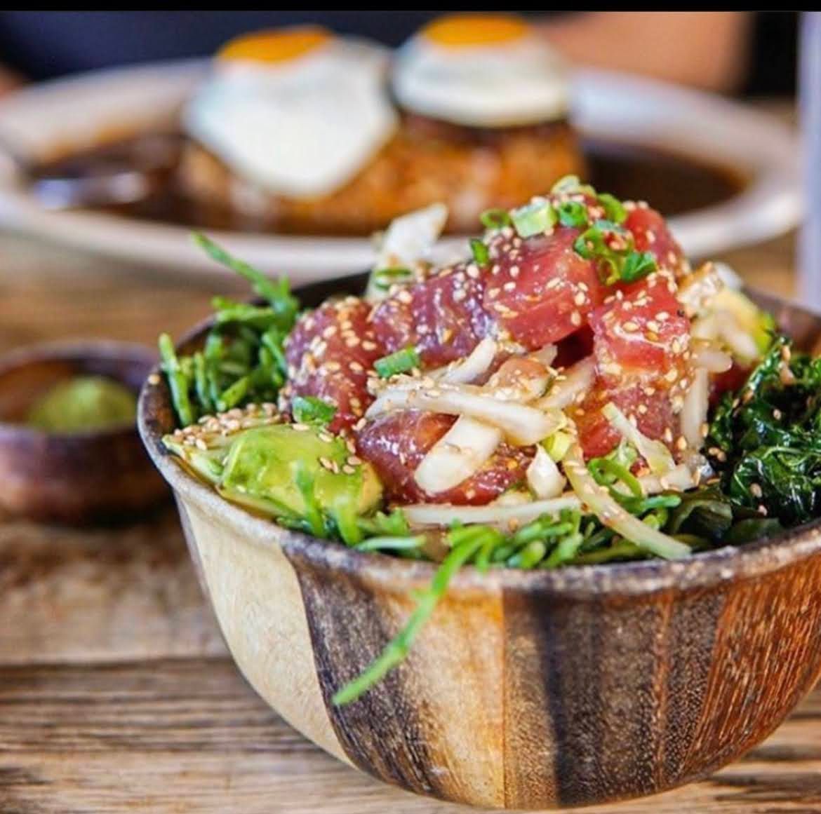GOOFY Cafe & Dine AHI POKE AVOCADO BOWL