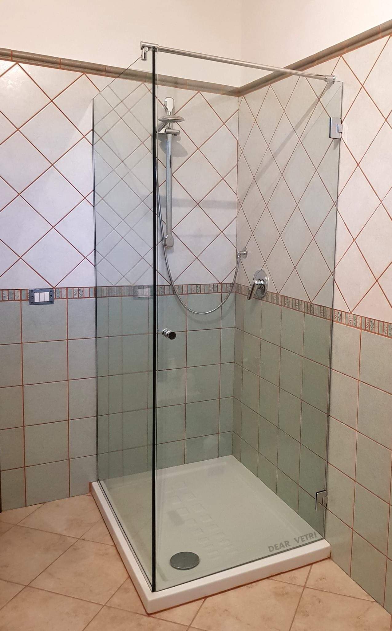glass shower box