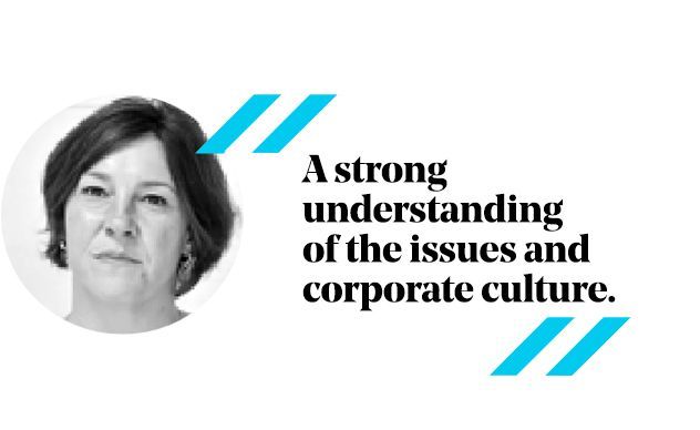 Woman with quote 