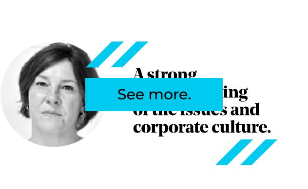 Woman with quote: 