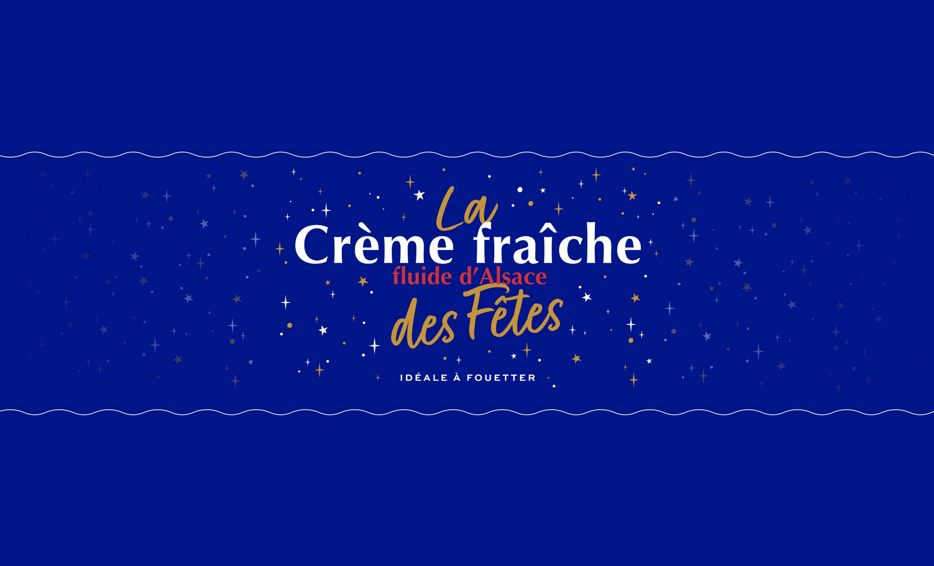 Blue background with white text: 