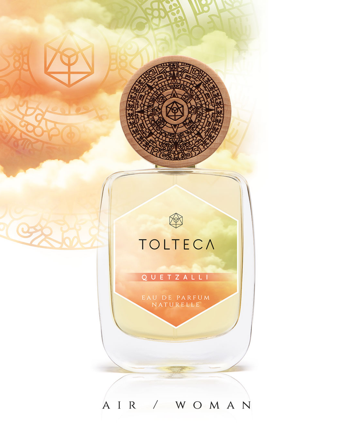 Perfume bottle labeled 