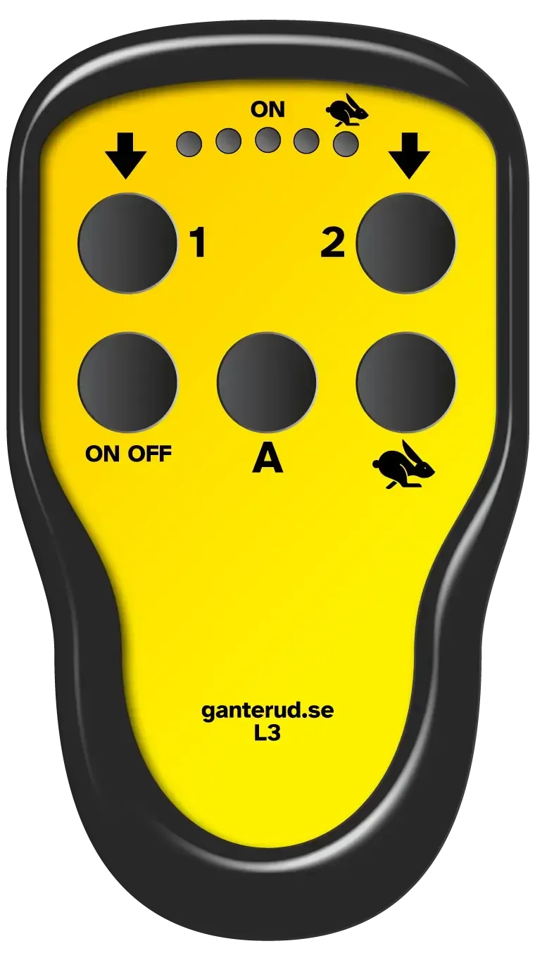 The Ganterud L3 Lifting yoke Remote control