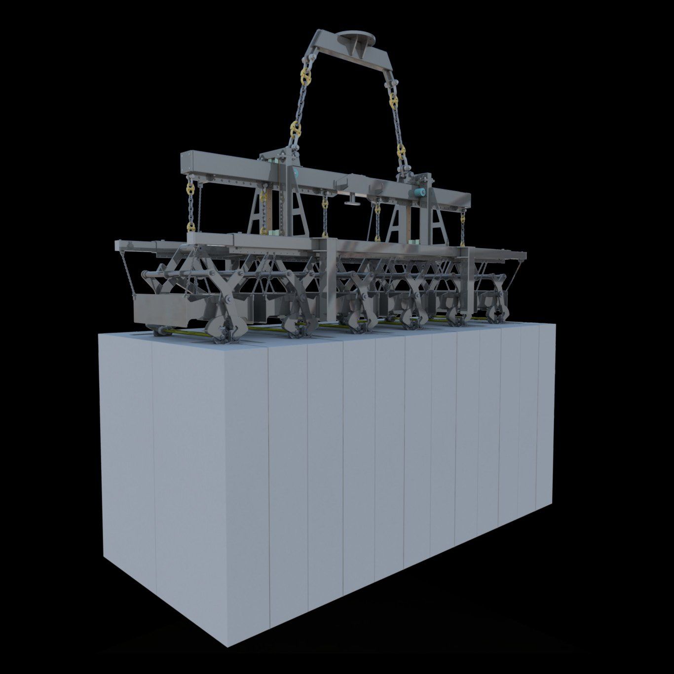 Ganterud Automatic Bale Spreader with load