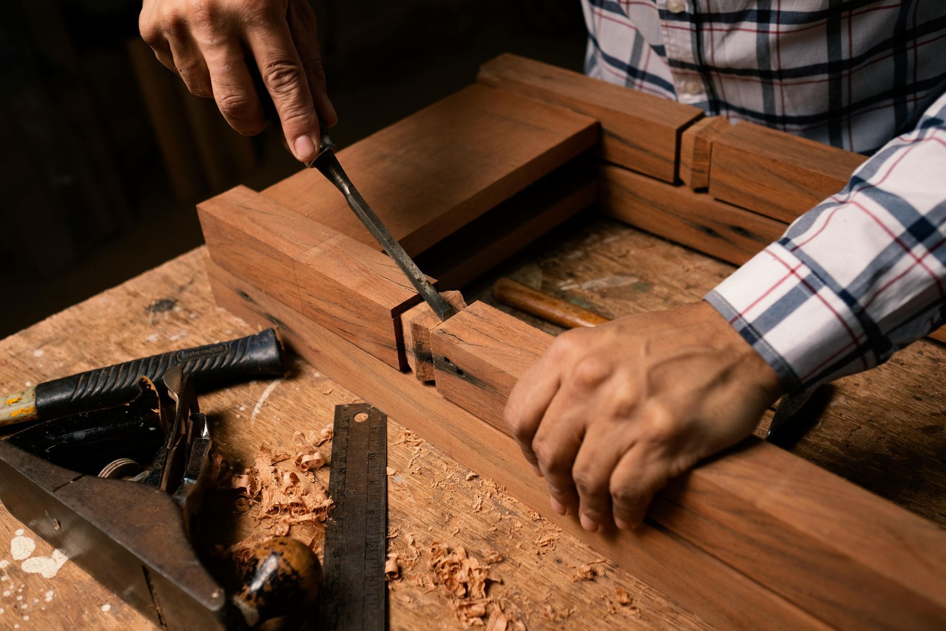 Atelier menuiserie bois