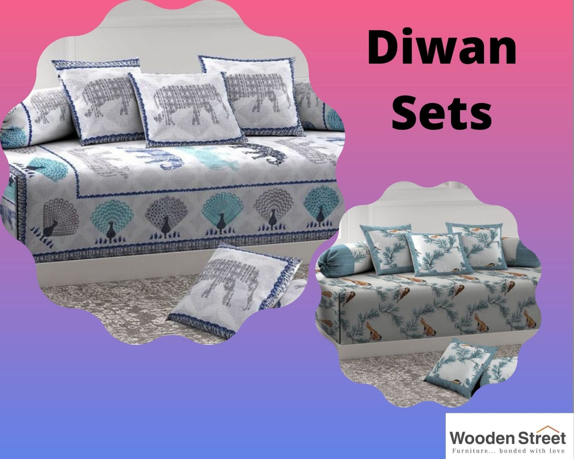 Best Bed Linen- Diwan Sets