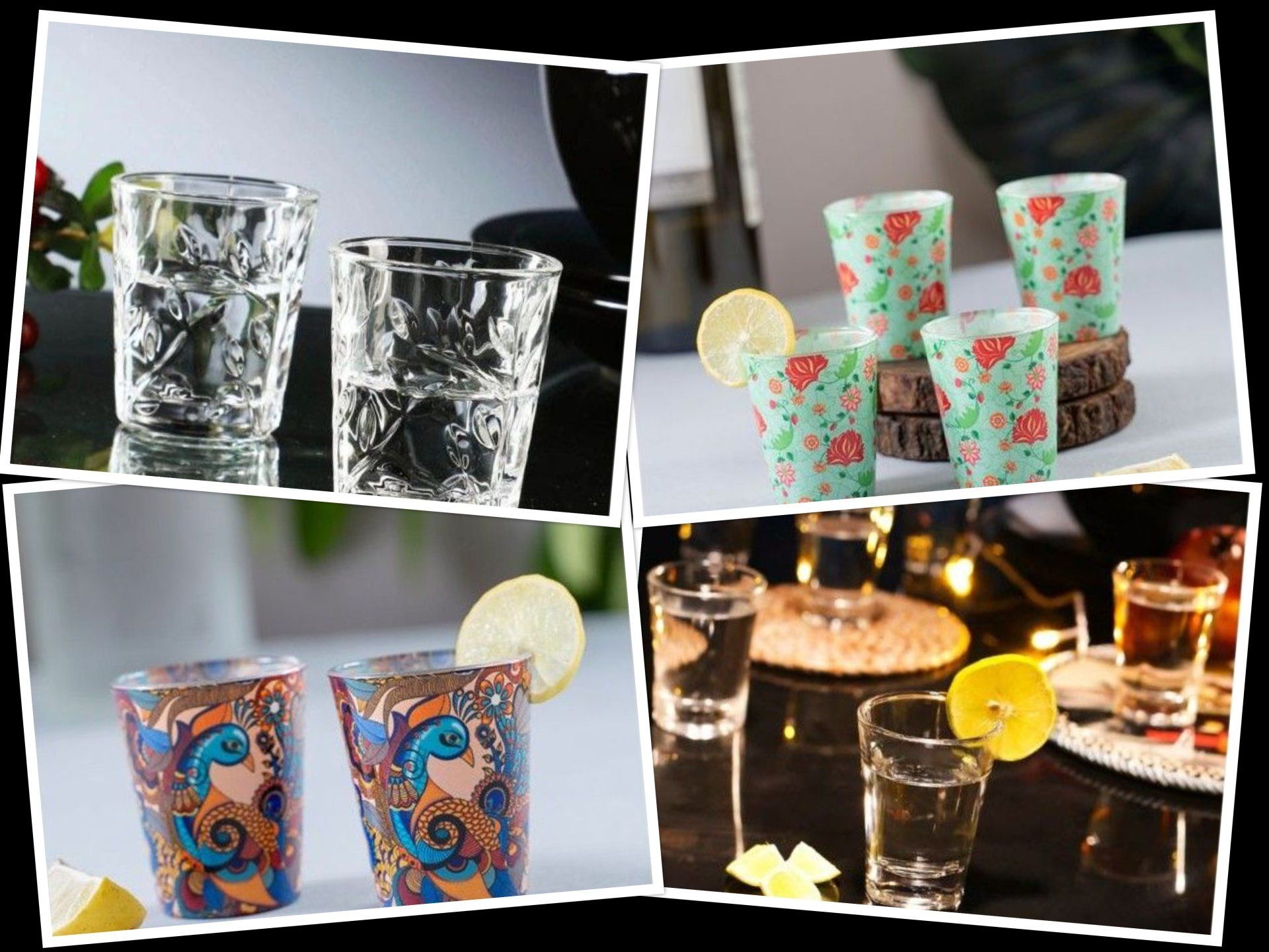 shot glasses
