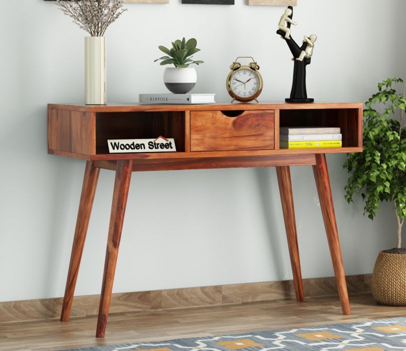 console table with storage
